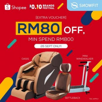 SnowFit-Shopee-Extra-RM80-Voucher-Promotion-350x350 - Fitness Johor Kedah Kelantan Kuala Lumpur Melaka Negeri Sembilan Online Store Pahang Penang Perak Perlis Promotions & Freebies Putrajaya Sabah Sarawak Selangor Sports,Leisure & Travel Terengganu 