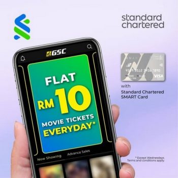 Standard-Chartered-GSC-Promo-350x350 - Bank & Finance Cinemas Johor Kedah Kelantan Kuala Lumpur Melaka Movie & Music & Games Negeri Sembilan Pahang Penang Perak Perlis Promotions & Freebies Putrajaya Sabah Sarawak Selangor Standard Chartered Bank Terengganu 