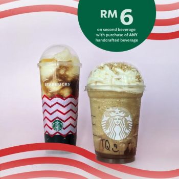 Starbucks-Malaysia-Day-2nd-Beverage-at-RM6-Promotion-350x350 - Beverages Food , Restaurant & Pub Johor Kedah Kelantan Kuala Lumpur Melaka Negeri Sembilan Pahang Penang Perak Perlis Promotions & Freebies Putrajaya Sabah Sarawak Selangor Terengganu 