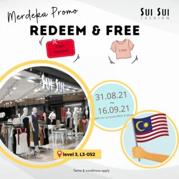 Sui-Sui-Merdeka-Promo-at-MyTOWN-Shopping-Centre-350x350 - Apparels Fashion Accessories Fashion Lifestyle & Department Store Kuala Lumpur Promotions & Freebies Selangor 