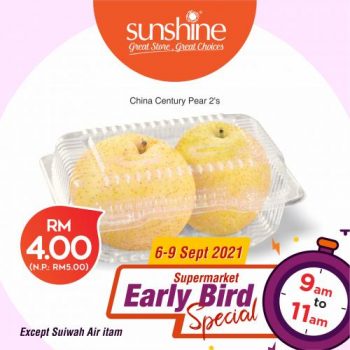 Sunshine-Early-Bird-Promotion-1-350x350 - Penang Promotions & Freebies Supermarket & Hypermarket 