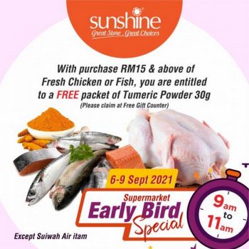 Sunshine-Early-Bird-Promotion-350x350 - Penang Promotions & Freebies Supermarket & Hypermarket 