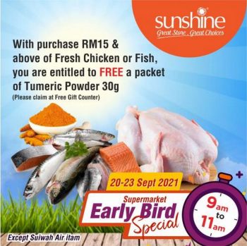 Sunshine-Early-Bird-Promotion-8-350x349 - Penang Promotions & Freebies Supermarket & Hypermarket 