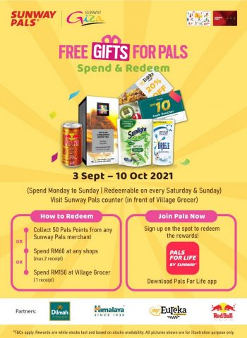 Sunway-Giza-Free-Gift-For-Pals-Campaign-350x479 - Others Promotions & Freebies Selangor 
