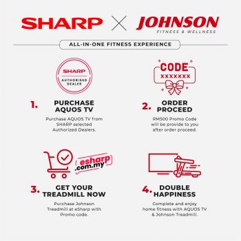 TBM-Sharp-and-Johnson-Fitness-Deal-2-350x350 - Electronics & Computers Home Appliances Johor Kedah Kelantan Kitchen Appliances Kuala Lumpur Melaka Negeri Sembilan Online Store Pahang Penang Perak Perlis Promotions & Freebies Putrajaya Sabah Sarawak Selangor Terengganu 