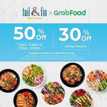 Tail-Fin-Hotdeals-on-GrabFood-350x350 - Beverages Food , Restaurant & Pub Kuala Lumpur Promotions & Freebies Selangor 
