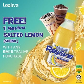 Tealive-Free-Revive-Salted-Lemon-Promotion-350x350 - Beverages Food , Restaurant & Pub Johor Kedah Kelantan Kuala Lumpur Melaka Negeri Sembilan Pahang Penang Perak Perlis Promotions & Freebies Putrajaya Sabah Sarawak Selangor Terengganu 