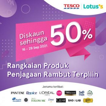 Tesco-Lotuss-Hair-Care-Promotion-350x350 - Johor Kedah Kelantan Kuala Lumpur Melaka Negeri Sembilan Pahang Penang Perak Perlis Promotions & Freebies Putrajaya Sabah Sarawak Selangor Supermarket & Hypermarket Terengganu 