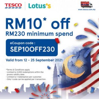 Tesco-Lotuss-Online-RM10-OFF-Promo-Code-Promotion-350x350 - Johor Kedah Kelantan Kuala Lumpur Melaka Negeri Sembilan Online Store Pahang Penang Perak Perlis Promotions & Freebies Putrajaya Sabah Sarawak Selangor Supermarket & Hypermarket Terengganu 