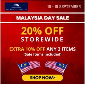 The-Planet-Traveller-Malaysia-Day-Sales-Promotional-Poster-350x350 - Johor Kedah Kelantan Kuala Lumpur Luggage Melaka Negeri Sembilan Online Store Pahang Penang Perak Perlis Promotions & Freebies Putrajaya Sabah Sarawak Selangor Sports,Leisure & Travel Terengganu 