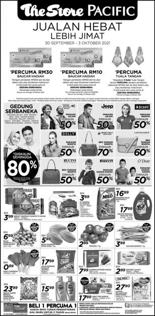 The-Store-and-Pacific-Hypermarket-Promotion-307x625 - Johor Kedah Kelantan Kuala Lumpur Melaka Negeri Sembilan Pahang Penang Perak Perlis Promotions & Freebies Putrajaya Sabah Sarawak Selangor Supermarket & Hypermarket Terengganu 