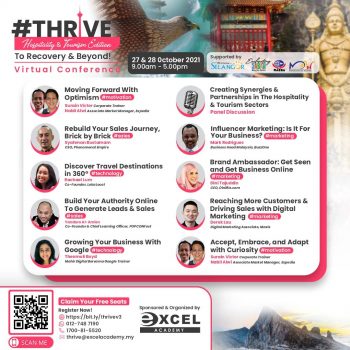 Tourism-Selangor-THRIVE-Virtual-Conference-350x350 - Events & Fairs Johor Kedah Kelantan Kuala Lumpur Melaka Negeri Sembilan Online Store Others Pahang Penang Perak Perlis Putrajaya Sabah Sarawak Selangor Terengganu 