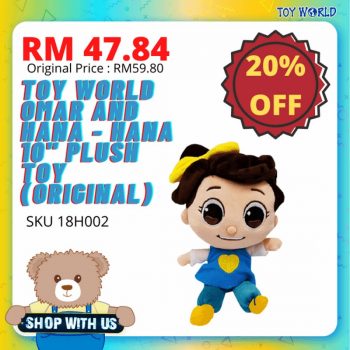 Toy-World-20-off-Promo-350x350 - Baby & Kids & Parenting Johor Kedah Kelantan Kuala Lumpur Melaka Negeri Sembilan Pahang Penang Perak Perlis Promotions & Freebies Putrajaya Sabah Sarawak Selangor Terengganu Toys 