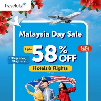 Traveloka-Malaysia-Day-Sale-350x350 - Hotels Johor Kedah Kelantan Kuala Lumpur Malaysia Sales Melaka Negeri Sembilan Online Store Pahang Penang Perak Perlis Putrajaya Sabah Sarawak Selangor Sports,Leisure & Travel Terengganu Travel Packages 