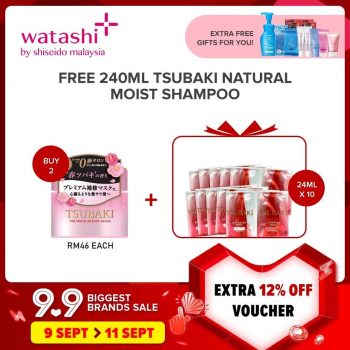 Tsubaki-9.9-Lazada-Sale-1-350x350 - Beauty & Health Johor Kedah Kelantan Kuala Lumpur Malaysia Sales Melaka Negeri Sembilan Online Store Pahang Penang Perak Perlis Personal Care Putrajaya Sabah Sarawak Selangor Skincare Terengganu 