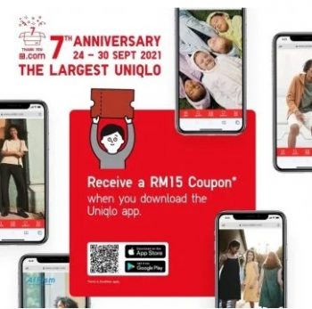 UNIQLO-Free-RM15-Vouchers-Promo-350x347 - Apparels Fashion Accessories Fashion Lifestyle & Department Store Johor Kedah Kelantan Kuala Lumpur Melaka Negeri Sembilan Online Store Pahang Penang Perak Perlis Promotions & Freebies Putrajaya Sabah Sarawak Selangor Terengganu 