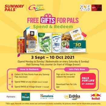 Village-Grocer-Sunway-Pals-Promo-at-Sunway-Giza-350x350 - Others Promotions & Freebies Selangor Supermarket & Hypermarket 