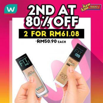 Watsons-Cosmetics-Sale-2nd-at-80-OFF-10-350x350 - Beauty & Health Cosmetics Johor Kedah Kelantan Kuala Lumpur Malaysia Sales Melaka Negeri Sembilan Online Store Pahang Penang Perak Perlis Putrajaya Sabah Sarawak Selangor Terengganu 