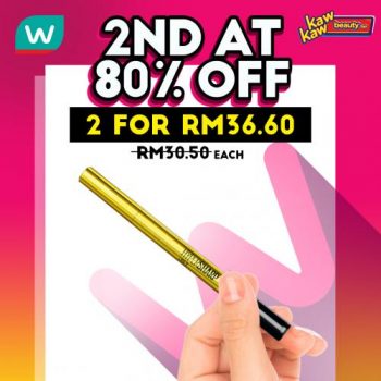 Watsons-Cosmetics-Sale-2nd-at-80-OFF-11-350x350 - Beauty & Health Cosmetics Johor Kedah Kelantan Kuala Lumpur Malaysia Sales Melaka Negeri Sembilan Online Store Pahang Penang Perak Perlis Putrajaya Sabah Sarawak Selangor Terengganu 