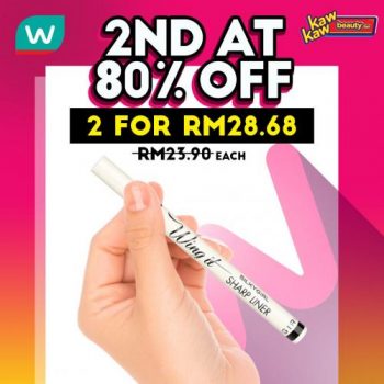 Watsons-Cosmetics-Sale-2nd-at-80-OFF-12-350x350 - Beauty & Health Cosmetics Johor Kedah Kelantan Kuala Lumpur Malaysia Sales Melaka Negeri Sembilan Online Store Pahang Penang Perak Perlis Putrajaya Sabah Sarawak Selangor Terengganu 