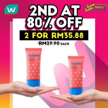 Watsons-Cosmetics-Sale-2nd-at-80-OFF-14-350x350 - Beauty & Health Cosmetics Johor Kedah Kelantan Kuala Lumpur Malaysia Sales Melaka Negeri Sembilan Online Store Pahang Penang Perak Perlis Putrajaya Sabah Sarawak Selangor Terengganu 