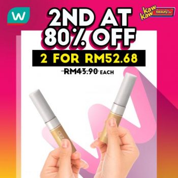 Watsons-Cosmetics-Sale-2nd-at-80-OFF-15-350x350 - Beauty & Health Cosmetics Johor Kedah Kelantan Kuala Lumpur Malaysia Sales Melaka Negeri Sembilan Online Store Pahang Penang Perak Perlis Putrajaya Sabah Sarawak Selangor Terengganu 