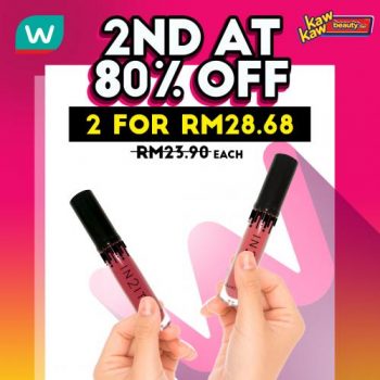 Watsons-Cosmetics-Sale-2nd-at-80-OFF-16-350x350 - Beauty & Health Cosmetics Johor Kedah Kelantan Kuala Lumpur Malaysia Sales Melaka Negeri Sembilan Online Store Pahang Penang Perak Perlis Putrajaya Sabah Sarawak Selangor Terengganu 