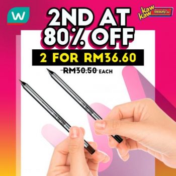 Watsons-Cosmetics-Sale-2nd-at-80-OFF-18-350x350 - Beauty & Health Cosmetics Johor Kedah Kelantan Kuala Lumpur Malaysia Sales Melaka Negeri Sembilan Online Store Pahang Penang Perak Perlis Putrajaya Sabah Sarawak Selangor Terengganu 