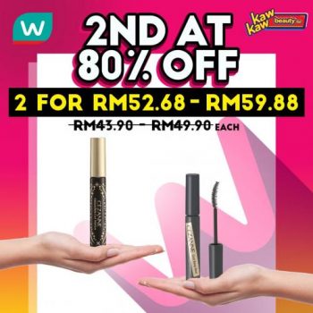 Watsons-Cosmetics-Sale-2nd-at-80-OFF-3-350x350 - Beauty & Health Cosmetics Johor Kedah Kelantan Kuala Lumpur Malaysia Sales Melaka Negeri Sembilan Online Store Pahang Penang Perak Perlis Putrajaya Sabah Sarawak Selangor Terengganu 