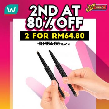 Watsons-Cosmetics-Sale-2nd-at-80-OFF-4-350x350 - Beauty & Health Cosmetics Johor Kedah Kelantan Kuala Lumpur Malaysia Sales Melaka Negeri Sembilan Online Store Pahang Penang Perak Perlis Putrajaya Sabah Sarawak Selangor Terengganu 