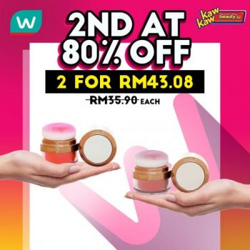 Watsons-Cosmetics-Sale-2nd-at-80-OFF-5-350x350 - Beauty & Health Cosmetics Johor Kedah Kelantan Kuala Lumpur Malaysia Sales Melaka Negeri Sembilan Online Store Pahang Penang Perak Perlis Putrajaya Sabah Sarawak Selangor Terengganu 