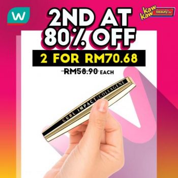 Watsons-Cosmetics-Sale-2nd-at-80-OFF-7-350x350 - Beauty & Health Cosmetics Johor Kedah Kelantan Kuala Lumpur Malaysia Sales Melaka Negeri Sembilan Online Store Pahang Penang Perak Perlis Putrajaya Sabah Sarawak Selangor Terengganu 