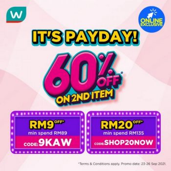 Watsons-Online-PayDay-Sale-350x350 - Beauty & Health Cosmetics Health Supplements Johor Kedah Kelantan Kuala Lumpur Malaysia Sales Melaka Negeri Sembilan Online Store Pahang Penang Perak Perlis Personal Care Putrajaya Sabah Sarawak Selangor Terengganu 