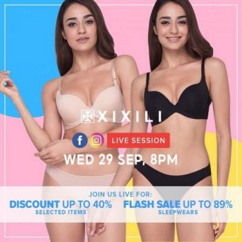 XIXILI-Live-Session-2-350x350 - Events & Fairs Fashion Accessories Fashion Lifestyle & Department Store Johor Kedah Kelantan Kuala Lumpur Lingerie Melaka Negeri Sembilan Online Store Pahang Penang Perak Perlis Putrajaya Sabah Sarawak Selangor Terengganu Underwear 