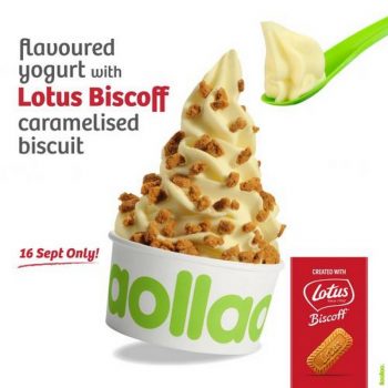 llaollao-Malaysia-Day-Lotus-Biscoff-Flavoured-Froyo-Promo-350x350 - Beverages Food , Restaurant & Pub Ice Cream Johor Kedah Kelantan Kuala Lumpur Melaka Negeri Sembilan Pahang Penang Perak Perlis Promotions & Freebies Putrajaya Sabah Sarawak Selangor Terengganu 