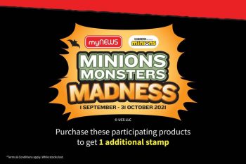 myNEWS-Minions-Monster-Madness-350x233 - Johor Kedah Kelantan Kuala Lumpur Melaka Negeri Sembilan Pahang Penang Perak Perlis Promotions & Freebies Putrajaya Sabah Sarawak Selangor Supermarket & Hypermarket Terengganu 