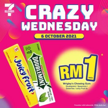 7-Eleven-Crazy-Wednesday-Promotion-4-350x350 - Johor Kedah Kelantan Kuala Lumpur Melaka Negeri Sembilan Pahang Penang Perak Perlis Promotions & Freebies Putrajaya Sabah Sarawak Selangor Supermarket & Hypermarket Terengganu 