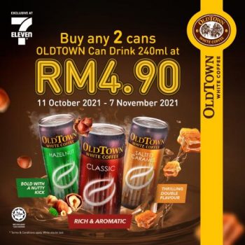 7-Eleven-Oldtown-Can-Drink-Promotion-350x350 - Beverages Food , Restaurant & Pub Johor Kedah Kelantan Kuala Lumpur Melaka Negeri Sembilan Pahang Penang Perak Perlis Promotions & Freebies Putrajaya Sabah Sarawak Selangor Terengganu 