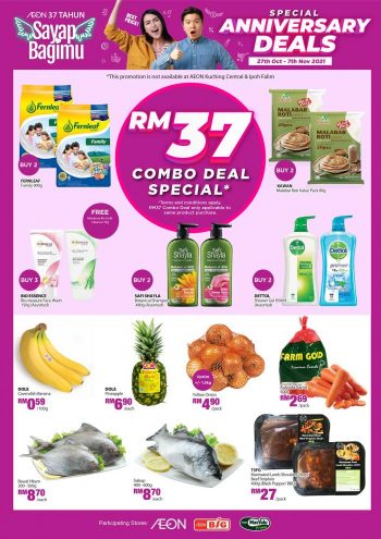 AEON-37th-Anniversary-Promotion-350x495 - Johor Kedah Kelantan Kuala Lumpur Melaka Negeri Sembilan Pahang Penang Perak Perlis Promotions & Freebies Putrajaya Sabah Sarawak Selangor Supermarket & Hypermarket Terengganu 