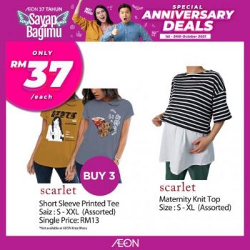 AEON-Anniversary-Sale-Apparel-Promotion-1-350x350 - Johor Kedah Kelantan Kuala Lumpur Melaka Negeri Sembilan Pahang Penang Perak Perlis Promotions & Freebies Putrajaya Sabah Sarawak Selangor Supermarket & Hypermarket Terengganu 