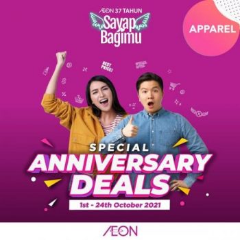 AEON-Anniversary-Sale-Apparel-Promotion-350x350 - Johor Kedah Kelantan Kuala Lumpur Melaka Negeri Sembilan Pahang Penang Perak Perlis Promotions & Freebies Putrajaya Sabah Sarawak Selangor Supermarket & Hypermarket Terengganu 