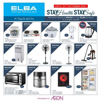 AEON-Elba-Fair-Sale-Promotion-350x350 - Electronics & Computers Home Appliances Johor Kedah Kelantan Kitchen Appliances Kuala Lumpur Melaka Negeri Sembilan Pahang Penang Perak Perlis Promotions & Freebies Putrajaya Sabah Sarawak Selangor Supermarket & Hypermarket Terengganu 