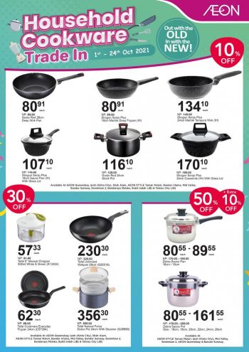 AEON-Household-Cookware-Trade-In-Promotion-350x495 - Johor Kedah Kelantan Kuala Lumpur Melaka Negeri Sembilan Pahang Penang Perak Perlis Promotions & Freebies Putrajaya Sabah Sarawak Selangor Supermarket & Hypermarket Terengganu 