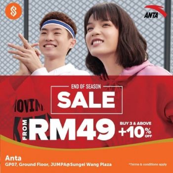 ANTA-End-of-Season-Sale-350x350 - Apparels Fashion Accessories Fashion Lifestyle & Department Store Footwear Kuala Lumpur Malaysia Sales Selangor 