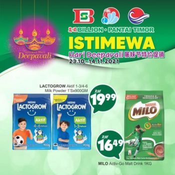 BILLION-Pantai-Timor-Deepavali-Promotion-15-350x350 - Johor Kedah Kelantan Kuala Lumpur Melaka Negeri Sembilan Pahang Penang Perak Perlis Promotions & Freebies Putrajaya Sabah Sarawak Selangor Supermarket & Hypermarket Terengganu 