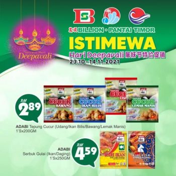 BILLION-Pantai-Timor-Deepavali-Promotion-2-350x350 - Johor Kedah Kelantan Kuala Lumpur Melaka Negeri Sembilan Pahang Penang Perak Perlis Promotions & Freebies Putrajaya Sabah Sarawak Selangor Supermarket & Hypermarket Terengganu 