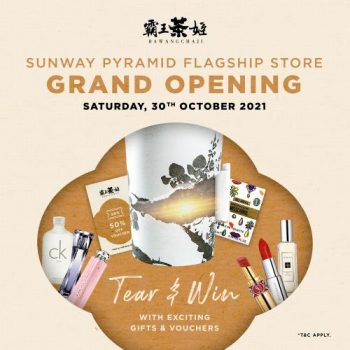 BaWangChaJi-Sunway-Pyramid-Opening-Promotion-350x350 - Beauty & Health Cosmetics Fragrances Selangor 