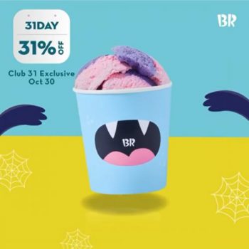 Baskin-Robbins-Club-31-Member-31-OFF-Promotion-350x350 - Beverages Food , Restaurant & Pub Ice Cream Johor Kedah Kelantan Kuala Lumpur Melaka Negeri Sembilan Pahang Penang Perak Perlis Promotions & Freebies Putrajaya Sabah Sarawak Selangor Terengganu 