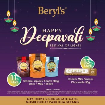 Beryls-Chocolate-Cafe-Deepavali-Promotion-at-Mitsui-Outlet-Park-350x350 - Beverages Food , Restaurant & Pub Gifts , Souvenir & Jewellery Promotions & Freebies Selangor 