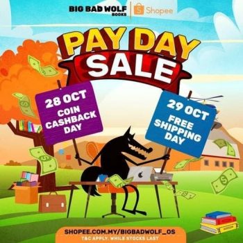 Big-Bad-Wolf-Books-Pay-Day-Sale-350x350 - Books & Magazines Johor Kedah Kelantan Kuala Lumpur Malaysia Sales Melaka Negeri Sembilan Online Store Pahang Penang Perak Perlis Putrajaya Sabah Sarawak Selangor Stationery Terengganu 